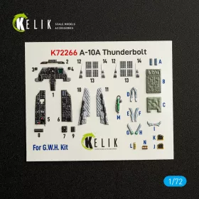   Kelik - A-10A Thunderbolt -  interior 3D decals for Great Wall Hobby