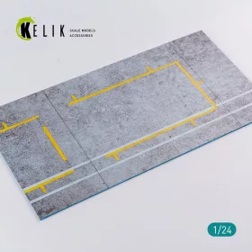   Kelik - Pitstop 24 Hours of Le Mans type 2 Base - Acrylic 3 mm (180 x 357 mm) (210 g)
