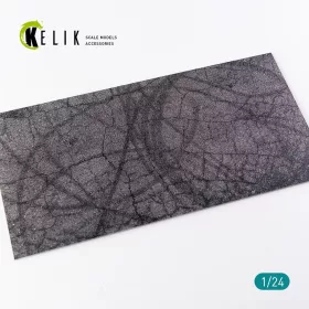   Kelik - Cracked asphalt Base - Acrylic 3 mm (180 x 357 mm) (210 g)