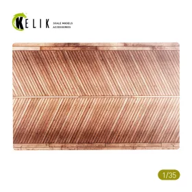   Kelik - Wooden Bridge (Ostland Bridge 1943) - Base - Acrylic 3 mm (280 x 180 mm) (170 g)