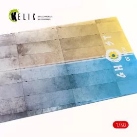   Kelik - Concrete plates Ghost of Kyiv Base - Acrylic 3 mm (410 x 270 mm) (410 g)