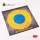 Kelik - Ukraine Roundel Glory to Defenders - Acrylic 3 mm (240 x 240 mm) (190g) (1/72 - 1/48)
