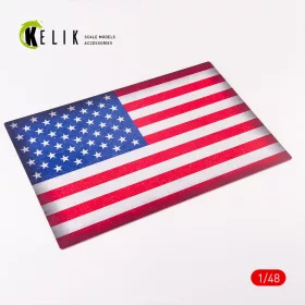Kelik - USA Flag - Acrylic 3 mm (410 x 270 mm) (410 g)