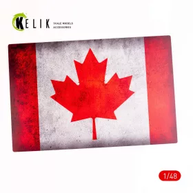   Kelik - Canada Flag - Base - Acrylic 3 mm (410 x 270 mm) (410 g) (1/72 - 1/32)