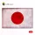 Kelik - Japan Flag - Base - Acrylic 3 mm (410 x 270 mm) (410 g) (1/72 - 1/32)