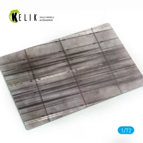   Kelik - Concrete plates type 1 Base - Acrylic 3 mm (280 x 180 mm) (170 g)