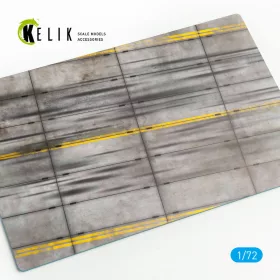   Kelik - Concrete plates type 2 Base - Acrylic 3 mm (280 x 180 mm) (170 g)