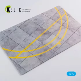   Kelik - New Zealand Tauranga Airport type 2 - Base - Acrylic 3 mm (280 x 180 mm) (170 g)