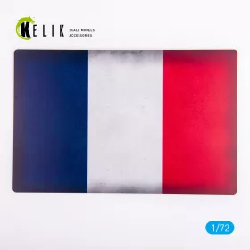   Kelik - France Flag - Base - Acrylic 3 mm (280 x 180 mm) (170 g)