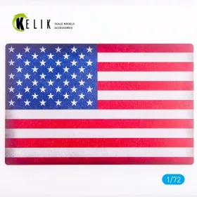   Kelik - USA Flag - Base - Acrylic 3 mm (280 x 180 mm) (170 g)