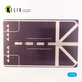   Kelik - Mogami-Class Frigate Deck (Short version) - Base - Acrylic 3 mm (280 x 180 mm) (170 g)