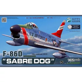 Kitty Hawk - F-86D Sabre Dog repülő makett