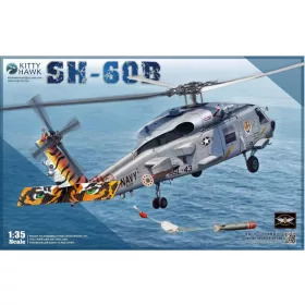 Kitty Hawk - Sikorsky SH-60B Sea Hawk helikopter makett