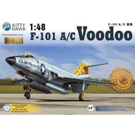 Kitty Hawk - F-101A/C Voodoo repülő makett