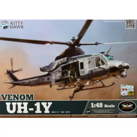 Kitty Hawk - Bell UH-1Y  Venom helikopter makett
