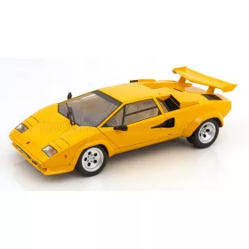 KK-Scale - LAMBORGHINI   COUNTACH LP 5000S QV 1985  YELLOW