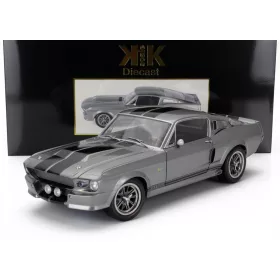   KK-Scale - FORD USA MUSTANG SHELBY GT500 ELEANOR COUPE 1967 GREY BLACK