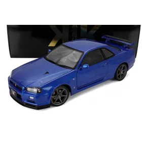   KK-Scale - Nissan Skyline GT-R (R34) V-SPEC II 2001 OEM Rims Blue metal