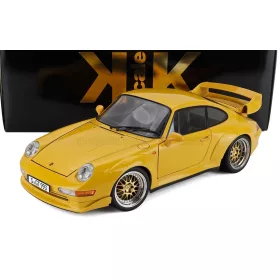   KK-Scale - PORSCHE 911 993 GT2 COUPE 1996 - CERCHI BBS - BBS RIMS YELLOW