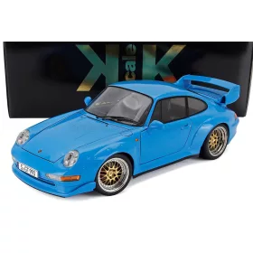   KK-Scale - PORSCHE 911 993 GT2 COUPE 1996 - CERCHI BBS - BBS RIMS LIGHT BLUE