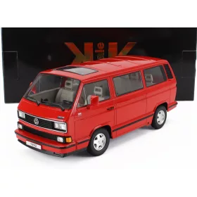   KK-Scale - VOLKSWAGEN T3 MULTIVAN MINIBUS (LAST EDITION) 1992 RED