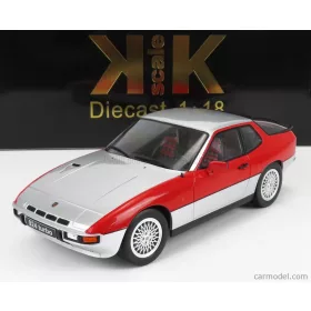 Kk-Scale - Porsche 924 Turbo Coupe 1986 Silver Red