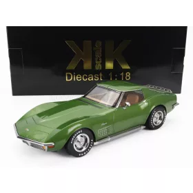   KK-Scale - CHEVROLET CORVETTE C3 1972 - WITH REMOVABLE ROOF PARTS GREEN