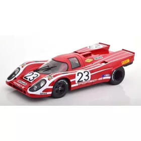   KK-Scale - PORSCHE 917K 4.9L TEAM SALZBURG N 23 WINNER 24h LE MANS 1970 HANS HERRMANN - RICHARD ATTWOOD RED WHITE