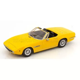   KK-Scale - MASERATI GHIBLI SPIDER CABRIOLET OPEN 1970 - SPOKED RIMS - CERCHIO A RAGGIO YELLOW