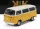 KK-Scale - VOLKSWAGEN T2b MINIBUS 1972 YELLOW WHITE