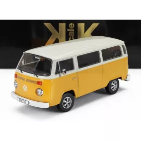   KK-Scale - VOLKSWAGEN T2b MINIBUS 1972 - WITH FUCHS RIMS YELLOW WHITE
