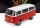 KK-Scale - VOLKSWAGEN T2b MINIBUS 1972 - WITH FUCHS RIMS RED WHITE