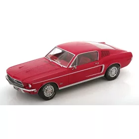 KK-Scale - FORD USA MUSTANG GT FASTBACK COUPE 1968 RED