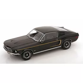 KK-Scale - FORD USA MUSTANG GT FASTBACK COUPE 1968 BLACK