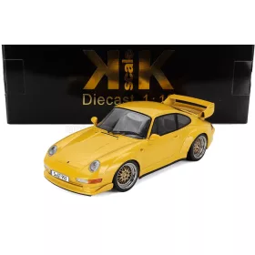   KK-Scale - PORSCHE 911 993 GT2 COUPE 1996 - CERCHI BBS - BBS RIMS YELLOW