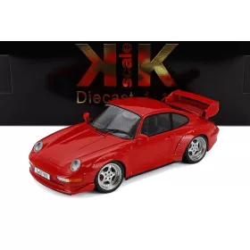  KK-Scale - PORSCHE 911 993 GT2 COUPE 1996 - CERCHI SPEEDLINE - SPEEDLINE RIMS RED