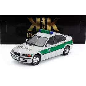 KK-Scale - BMW 3-SERIES (E46) POLIZEI 1999 WHITE GREEN