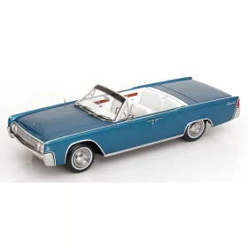   KK-Scale - Lincoln Continental Convertible Turquoise/White 1963