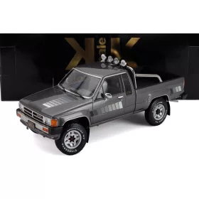 KK-Scale - TOYOTA HILUX PICK-UP TRUCK XTRA CAB 4x4 1985 GREY
