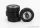Kk-Scale - Accessories Mercedes Benz 600 - Set 4X Complete Wheels - Set 4X Cerchi A Raggi Black Chromed