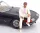 KK-Scale - FIGURES SUNNY SITTING FOR FERRARI 365 GTB DAYTONA SPIDER OPEN 1969 WHITE PINK