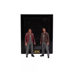   KK-Scale - FIGURES MIKE AND MARKUS STANDING FOR LINCOLN CONTINENTAL CABRIOLET 1963 BROWN RED