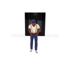   KK-Scale - FIGURES THEODORE CALVIN (T.C.) STANDING FOR VOLKSWAGEN T3 MINIBUS MULTIVAN ISLAND HOPPERS 1987 VARIOUS
