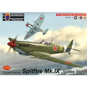   Kovozavody Prostejov - 1/72 Spitfire Mk.IX  Spitfire Stars repülő makett