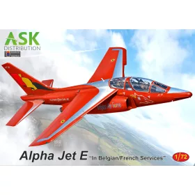   Kovozavody Prostejov - 1/72 Alpha Jet E in Belgian/French Services  ASK Distribution limited edition