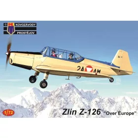 Kovozavody Prostejov - 1/72 Zlin Z-126  Over Europe 