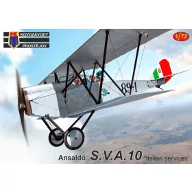   Kovozavody Prostejov - 1/72 Ansaldo S.V.A. 10  Italian services 