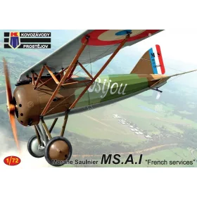   Kovozavody Prostejov - 1/72 Morane Saulnier MS.A.I  French services 