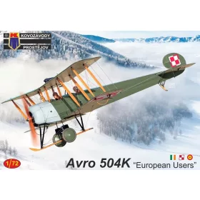 Kovozavody Prostejov - 1/72 Avro 504K  European Users 