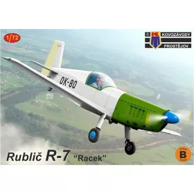   Kovozavody Prostejov - Rublič R-7 „Racek“ repülő makett